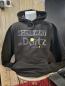 Preview: Hoodie Irgendwat mit Dartz schwarz